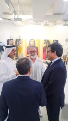 وزير الثقافة المصري يلتقي مستشار الشؤون الثقافية بمؤسسة قطر