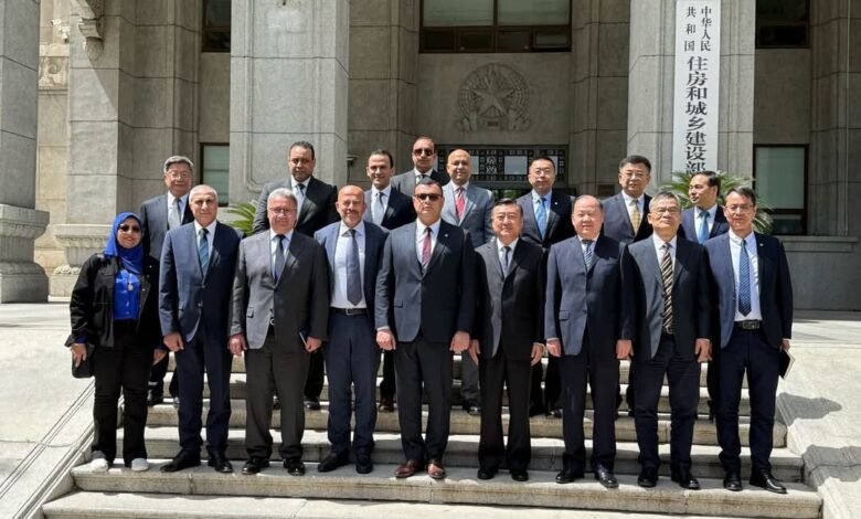 وزير الإسكان يلتقي نظيره الصيني في بكين بحث سبل التعاون المستقبلي