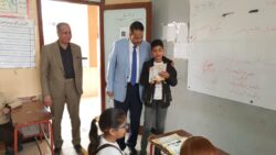 وكيل وزارة التربية والتعليم بالغربية يتابع مدارس إدارة السنطة