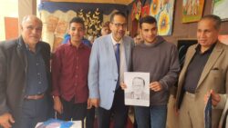 وكيل وزارة التربية والتعليم بالغربية يتابع مدارس إدارة السنطة