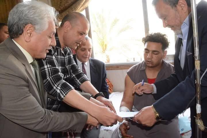 وزارة العمل .. توفير فرصة عمل للعامل ضحية حادث سيرك طنطا.