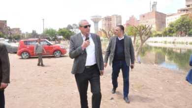 محافظ الغربية يتفقد شوارع المحلة الكبرى