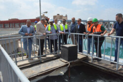 محافظ الغربية يتابع ميدانيًا العمل بمحطة المياه المرشحة بطنطا