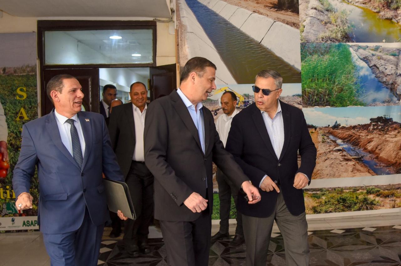 وزير الزراعة ومحافظ الإسكندرية حصرالأصول التابعة للوزارة ورفع كفاءتها