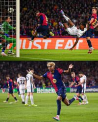 إنتر ميلان يتعادل مع برشلونة فى مباراة جنونية فى دورى أبطال أوروبا