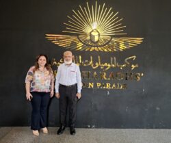 وفود دولية رفيعة المستوى تزور المتحف القومي للحضارة
