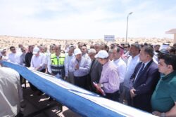 في إطار تنفيذ توجيهات فخامة رئيس الجمهورية بتحقيق التنمية الشاملة في سيناء 