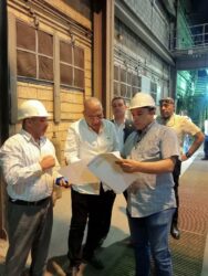 وزير الكهرباء يتفقد محطة محولات باسوس ومحطة توليد كهرباء شبرا الخيمة..