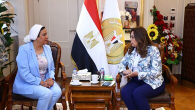 وزيرة التنمية المحلية تستقبل النائبة نشوي الديب لمتابعة عدد من الملفات
