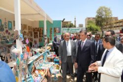 وزير الزراعة ورئيسا لجنتي الزراعة بالنواب والشيوخ يتفقدون المتحف الزراعي