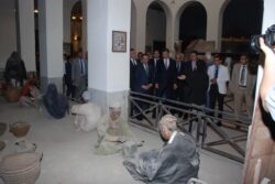 وزير الزراعة ورئيسا لجنتي الزراعة بالنواب والشيوخ يتفقدون المتحف الزراعي