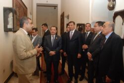 وزير الزراعة ورئيسا لجنتي الزراعة بالنواب والشيوخ يتفقدون المتحف الزراعي