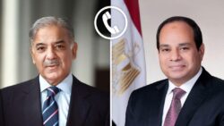 الرئيس السيسي تلقي اليوم، اتصالاً هاتفياً من رئيس الوزراء الباكستاني شهباز شريف