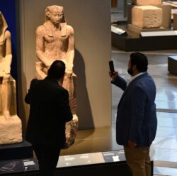زيارات رسمية رفيعة المستوى بالمتحف المصري الكبير