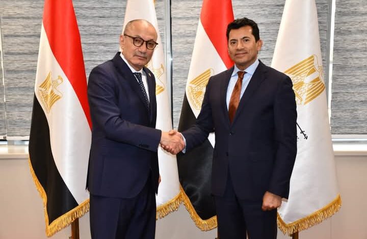 وزير الرياضة يلتقي سفير تركيا بالقاهرة لبحث التعاون بالمجالات الشبابية والرياضية