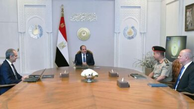 إجتمع الرئيس عبد الفتاح السيسي، اليوم، مع الدكتور عمرو سميح وزير الإتصالات