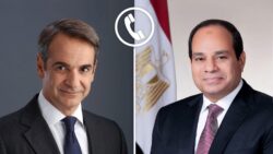  الرئيس السيسي تلقي اليوم اتصالاً هاتفياً من رئيس الوزراء اليوناني