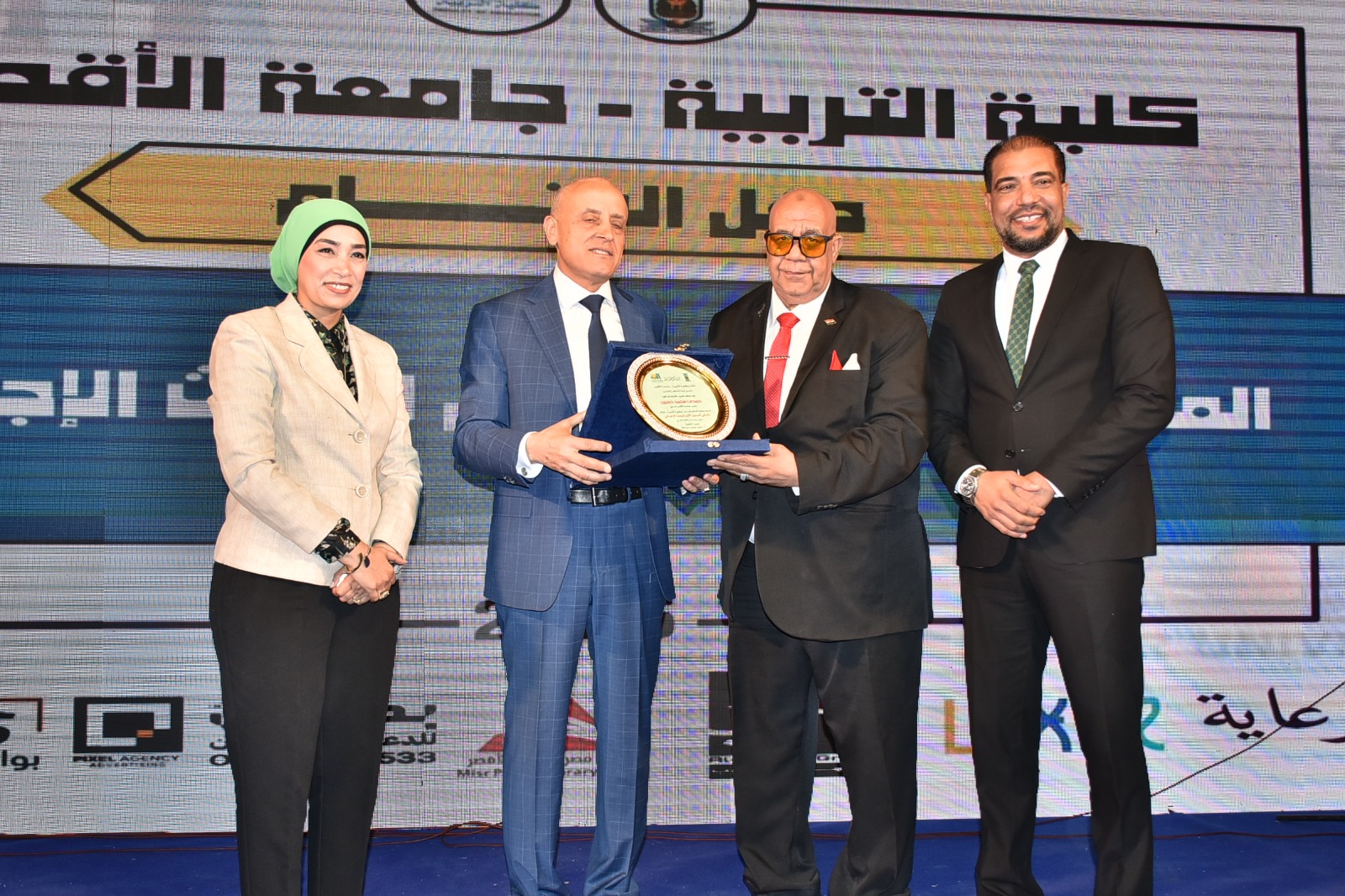 محافظ الأقصر فى ختام ملتقى البحث الإجرائي بساحة أبو الحجاج
