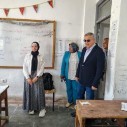 محافظ الإسكندرية يتفقد لجان امتحانات الشهادة الإعدادية