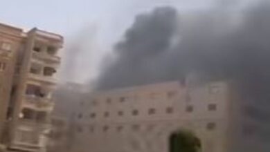 حريق يلتهم حافلات إحدى المدارس بحدائق الأهرام دون وقوع إصابات  
