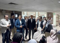 رئيس الوزراء يتفقد مُستشفى محلة مرحوم التخصصي ومشروع تغطية المصرف المواجه لها بالغربية 