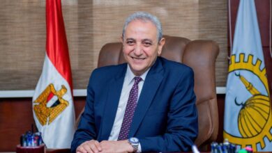 محافظ الغربية يتابع أعمال الرصف بطريق المرور بمحلة أبو علي