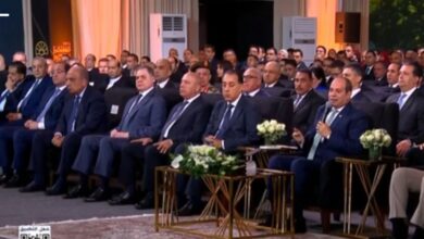 الرئيس السيسي. يشهد افتتاح المرحلة الأولى من مدينة مستقبل مصر الصناعية
