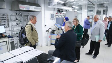 الجامعة المصرية اليابانية تستعرض معاملها البحثية المتقدمة أمام وفد STDF