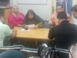 مدير الادارة الصحية بزفتى يعقد اجتماع موسع لمديرين الوحدات