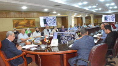 محافظ الغربية يترأس اجتماع لجنة البت النهائي لتقنين التعديات على أراضي أملاك الدولة