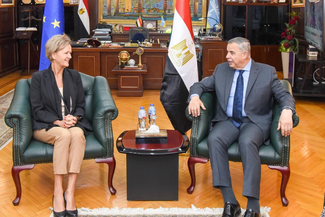 محافظ الإسكندرية يستقبل سفيرة الاتحاد الأوروبي لبحث سبل التعاون المشترك