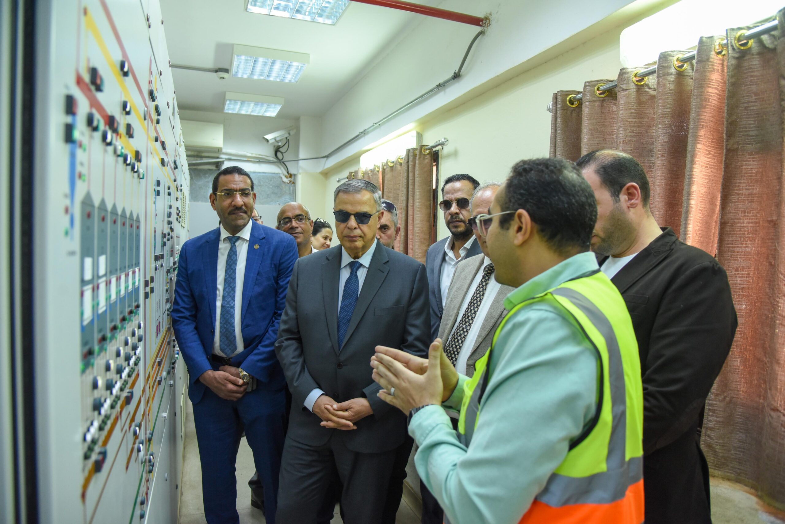 محافظ الإسكندرية يشهد انطلاق موسم توريد القمح بالعامرية