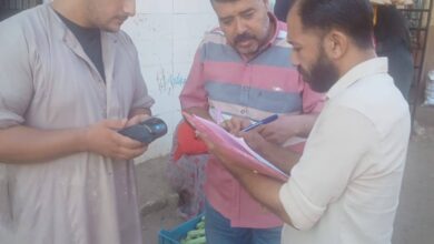 رئاسة مركز مطاى تتابع جهود ادارة التموين فى استمرار حملات التموين بالمركز والقرى