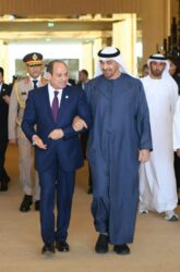 استقبل سمو الشيخ محمد بن زايد الرئيس عبدالفتاح السيسي بمطار أبوظبي الدولي.