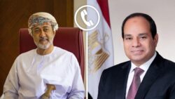 الرئيس السيسي تلقي اليوم اتصالًا هاتفيًا من حضرة صاحب الجلالة سلطنة عمان