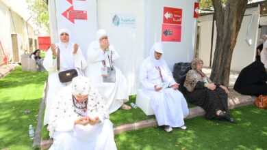 الجمعيات الأهلية يتهيأون للتوجه إلى مزدلفة مع غروب الشمس