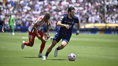 باريس سان جيرمان يفوز على أتليتكو مدريد فى كأس العالم للأندية