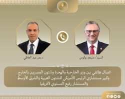 وزير الخارجية يبحث مع كبير مستشاري ترامب تطورات الأوضاع