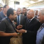 "وزير الصناعة والنقل يتفقد محطة سكك حديد مصر برمسيس