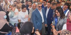 فعاليات القافلة التنموية الشاملة بمدرسة أرض العوايد بنطاق حي شرق