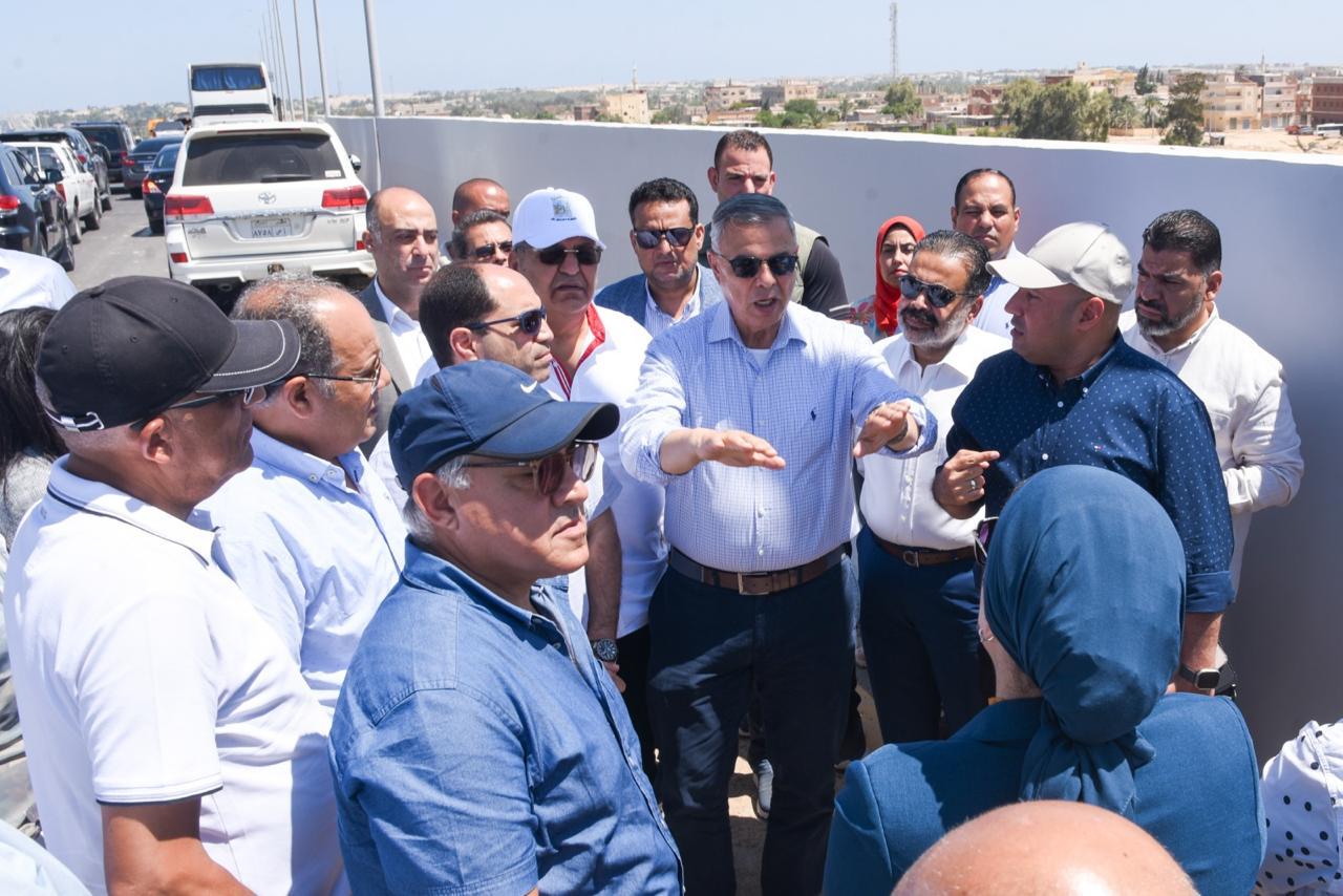 محافظ الإسكندرية ولجنة الإدارة المحلية بمجلس النواب يتفقدان المشروعات القومية