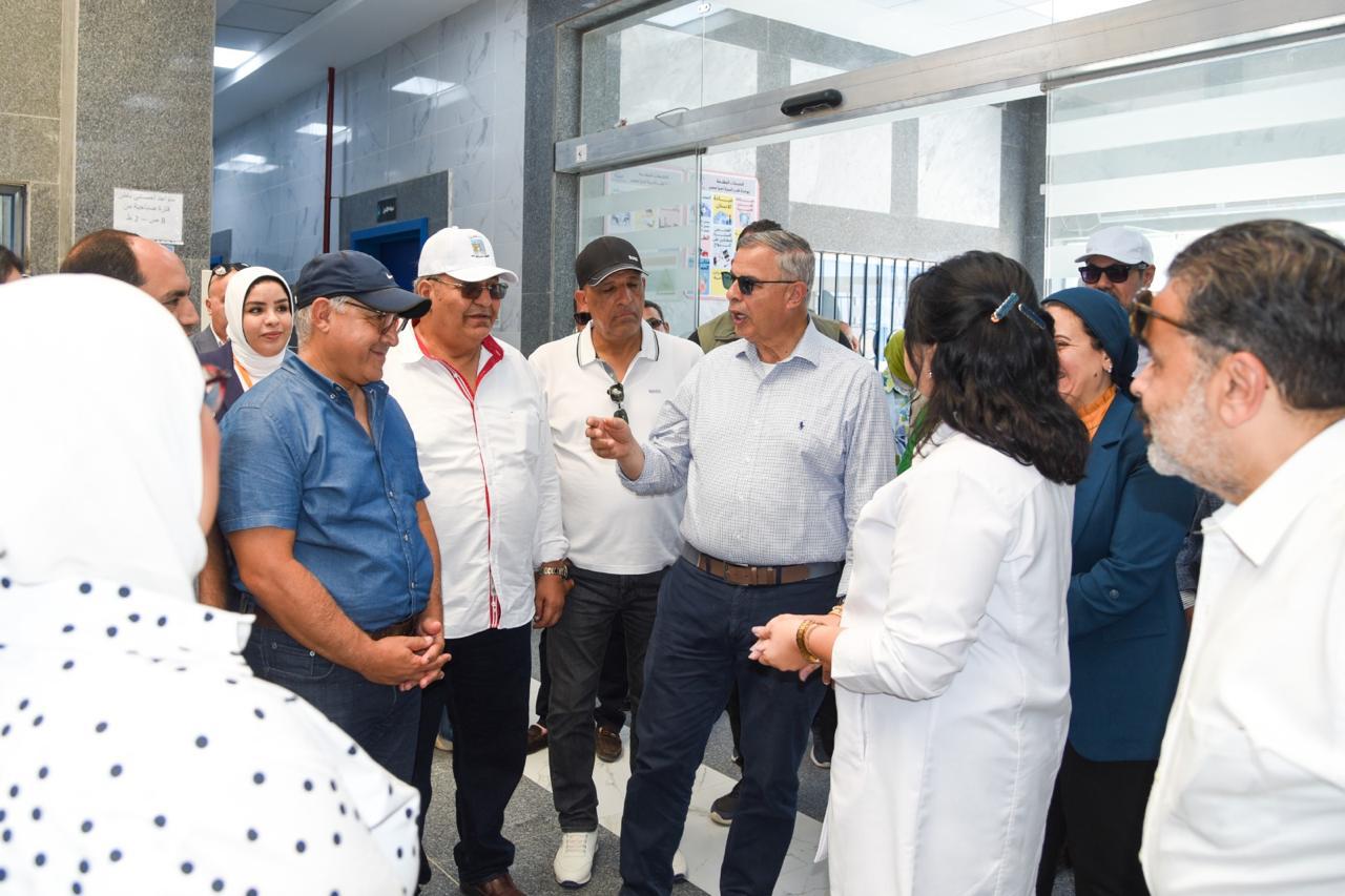 محافظ الإسكندرية ولجنة الإدارة المحلية بمجلس النواب يتفقدان المشروعات القومية