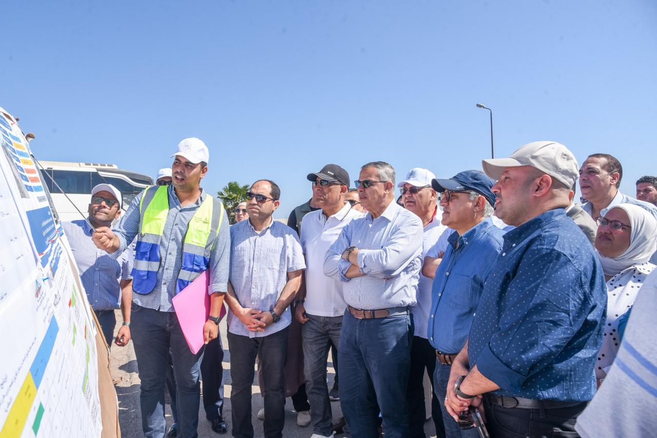 محافظ الإسكندرية ولجنة الإدارة المحلية بمجلس النواب يتفقدان المشروعات القومية