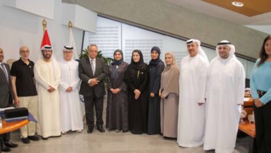 مدير مكتبة الإسكندرية يستقبل وفد جمعية الامارات للمكتبات والمعلومات