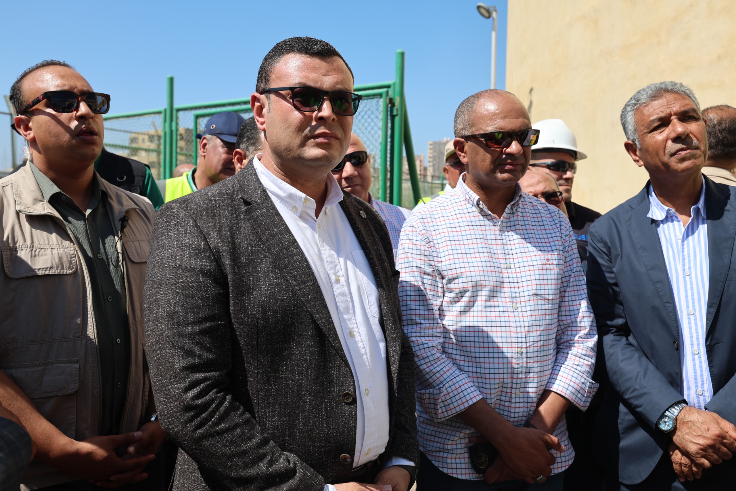 وزير الإسكان يتفقد محطة التنقية الشرقية لمعالجة الصرف الصحي بالإسكندرية