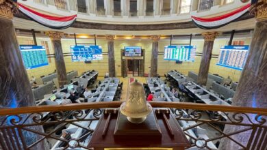 ارتفاع جماعي بمؤشرات البورصة في ختام تعاملات اليوم