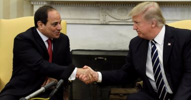 السيسي: أميركا بقيادة ترامب جادة في تسوية النزاعات ووقف الحروب.