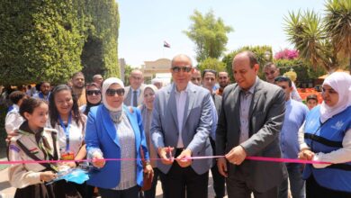 محافظ المنيا، يفتتح أكبر ملتقى توظيفي للشباب في صعيد مصر الذى تُنظمه مديرية الشباب والرياضة بالمنيا، بنادي المنيا الرياضي