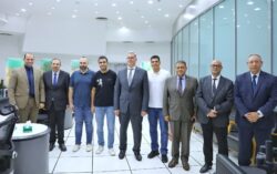 وزير البترول يتفقد مركز التحكم الرئيسي بالشبكة القومية للغازات الطبيعية "ناتا"