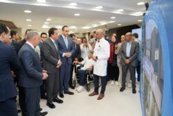 وزير الصحة ورئيس الرعاية الصحية يفتتحان مركز المحاكاة والتدريب بالإسماعيلية.